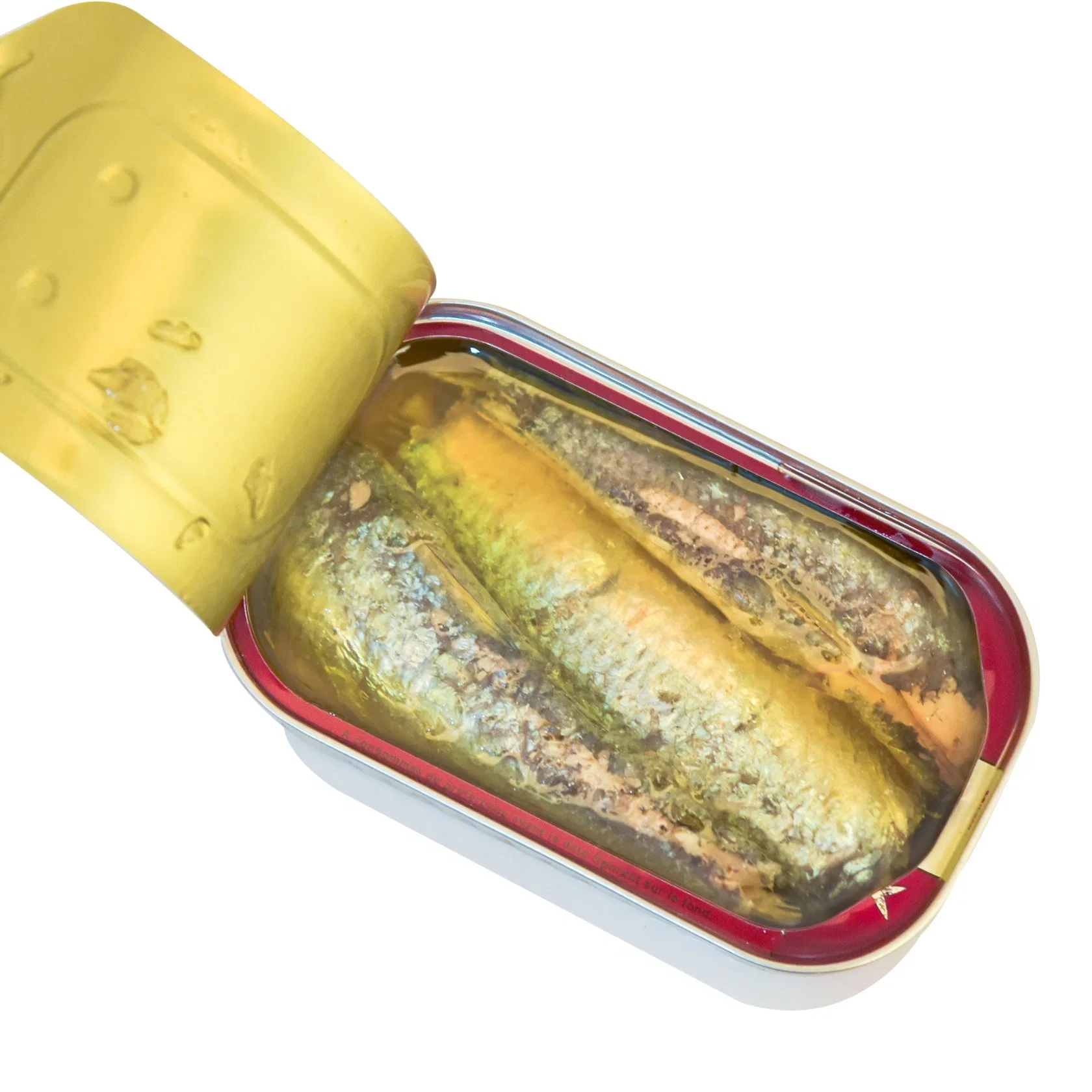 La Chine fournir les meilleures sardines en conserve dans l'huile 125GX50tins/CTN pour le Ghana