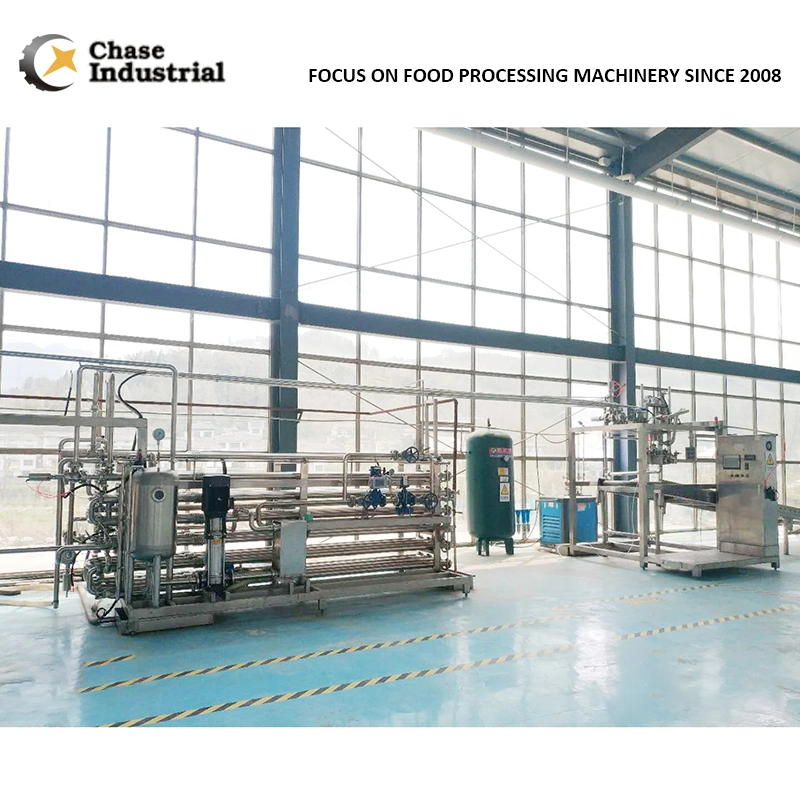 Yogurt Chase Standard Ocean Packing Dairy Milk Processing Plant Pasteurizing Machine with CE