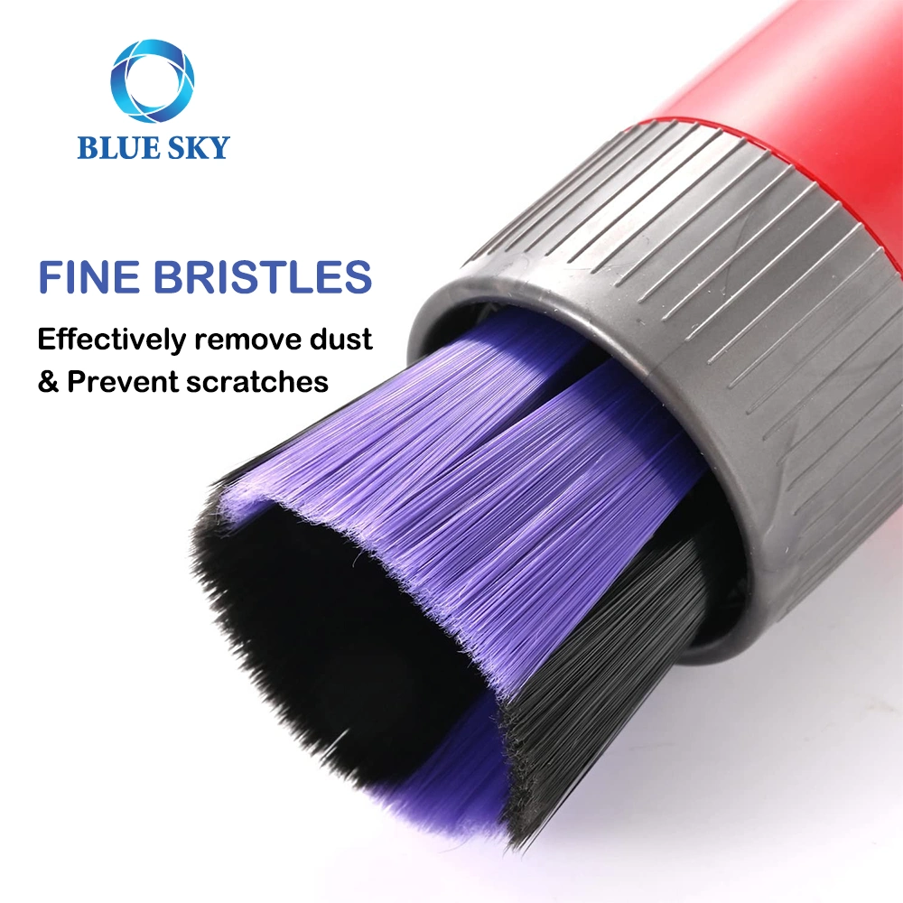 Dust Removal Soft Bristle Traceless Brush Part Compatible with Dysons V7 V8 V10 V11 V15 Vacuum Cleaner Attachment