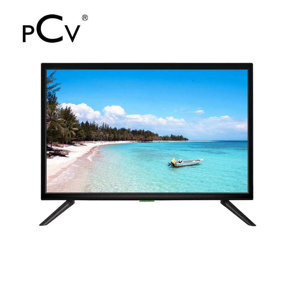 Pcv Wholesale/Supplier 19" 22" 24" Solar TV Low Energy Consumption Television LCD LED HD TV DVB Android Smart TV Support Customization