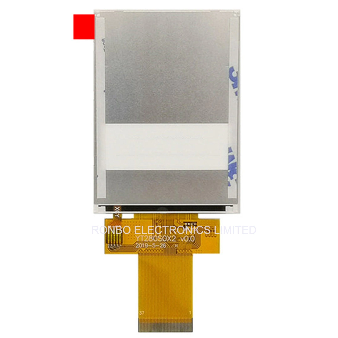 شاشة عرض TFT LCD منخفضة التكلفة بحجم 2.8 بوصة طراز St7789V وشاشة عرض LCD بحجم 2.8 بوصة ذات درجة حرارة عريضة