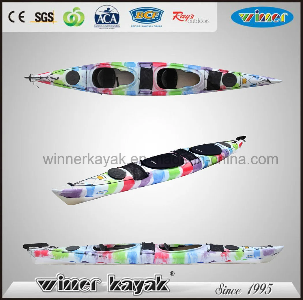 Classical Winner Plastic Ocean 2 Person Pedal Kayak