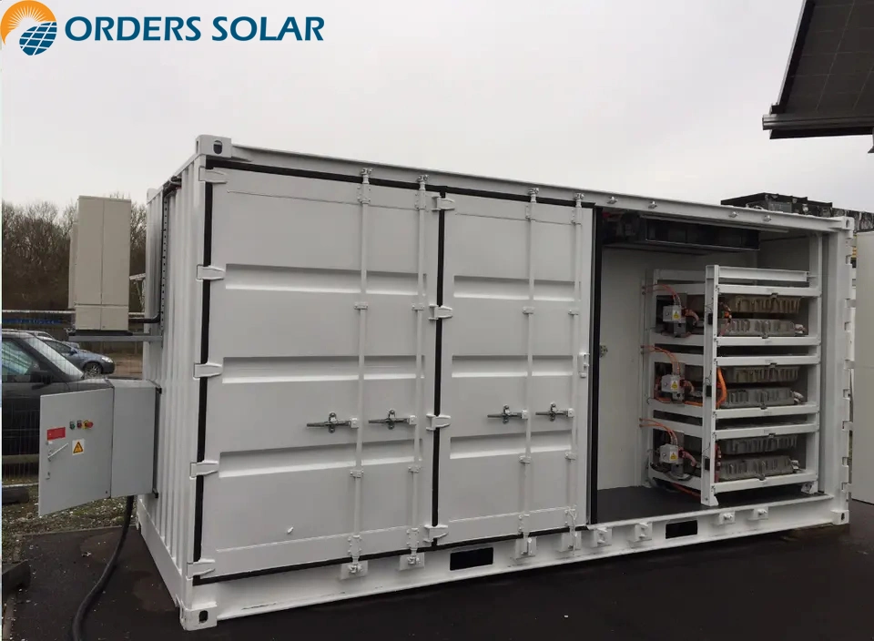 Orders 300kwh 500kwh 20FT Containerized Energy Storage System 1mwh LiFePO4 Battery