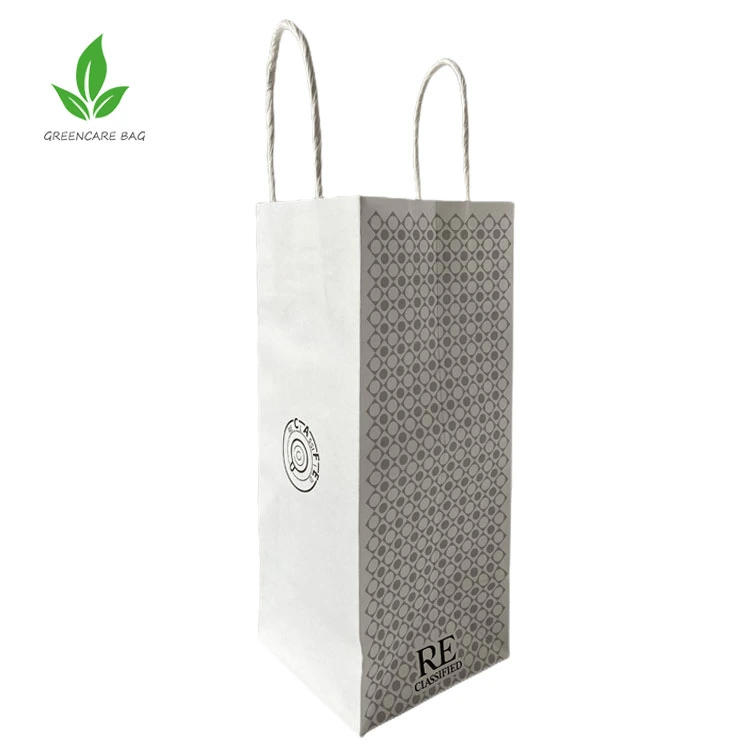 Handbag Shape Euro Tote Luxury Paper Bag with Logo