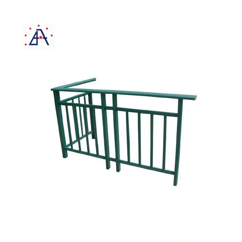 Customized Aluminium Stair Handrail aluminium Bars Glass Railing