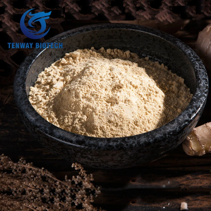 Food Additive/Food Ingredient Factory Supply Organic Pure Yellow Dehydrated Ginger Powder for Health Food