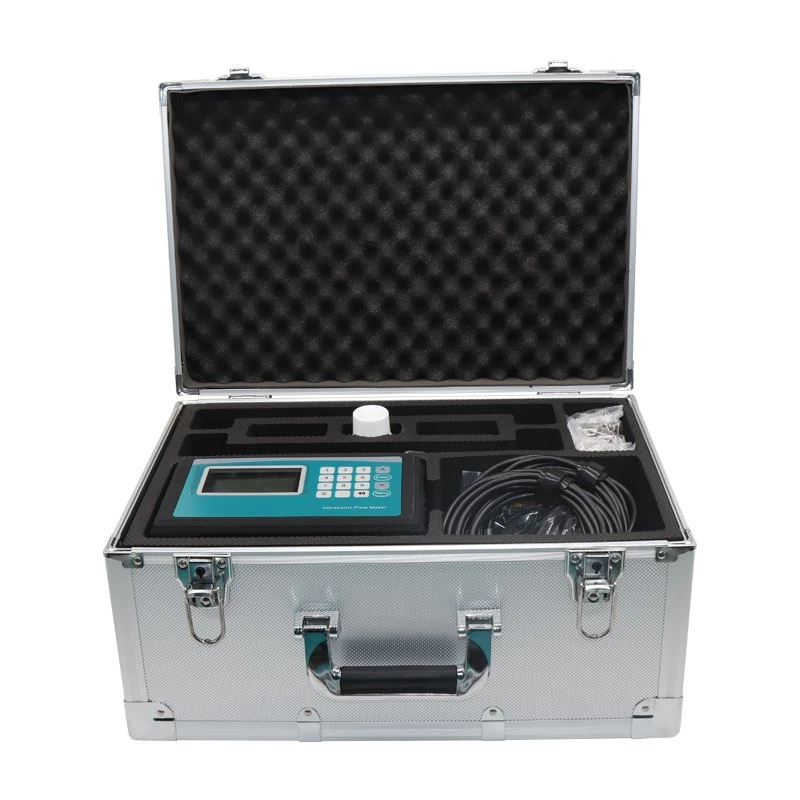 Liquid Flow Meter Portable Ultrasonic Flowmeter of Handheld Ultrasonic Flow Sensor