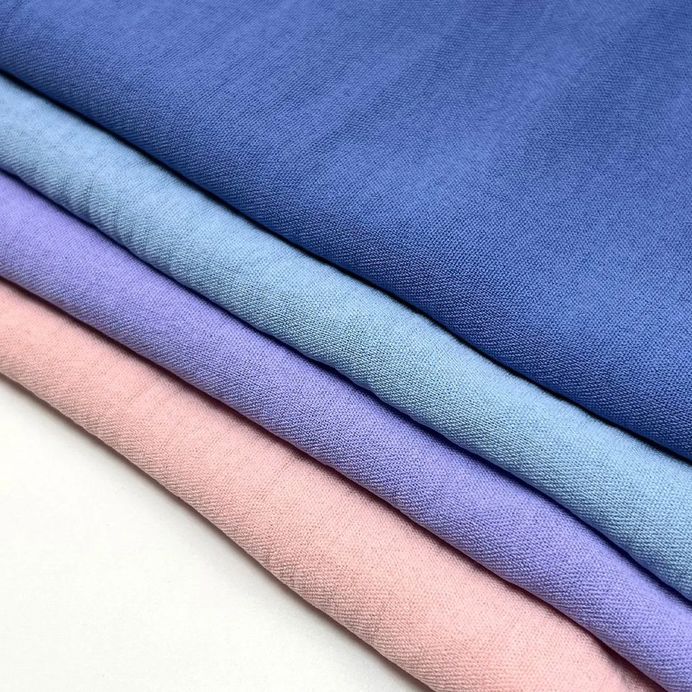 Hot Sell Comfortable Ice Wrinkled Fabric Polyester Stripe for T-Shirts