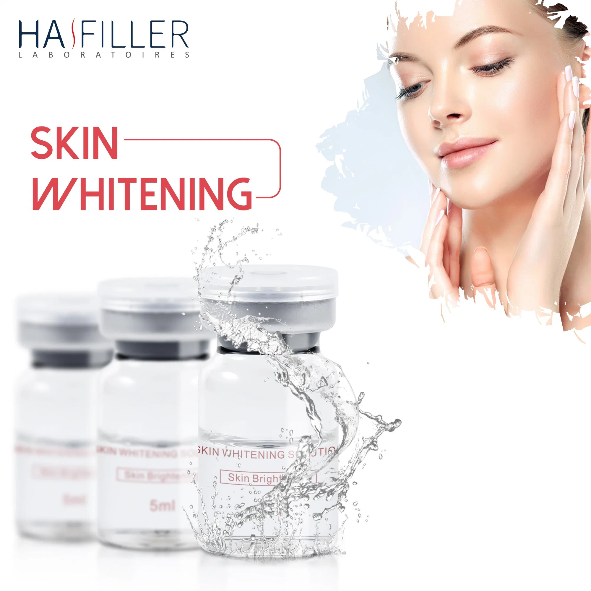 Heißer Verkauf Anti Falten Hautpflege Körper Gesicht Bb Glow Whitening Injection Mesotherapie-Lösung