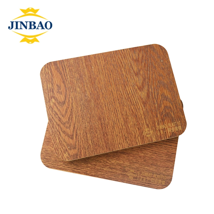 Jinbao mousse PVC couleur de haute qualité Conseil Motif du panneau de bois de style nombreux 1220x2440mm 0.3-0.9 densité pour la vente