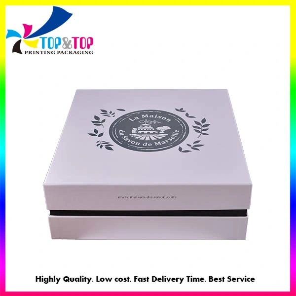 Custom High-End Luxury Dressing Packaging Gift Box with Flowers