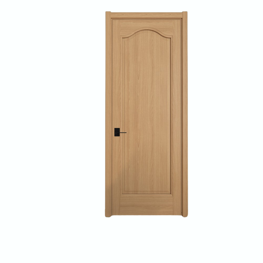 PVC Wood Plastic Composite Sliding WPC Bathroom Bedroom Kitchen Timber Front Door
