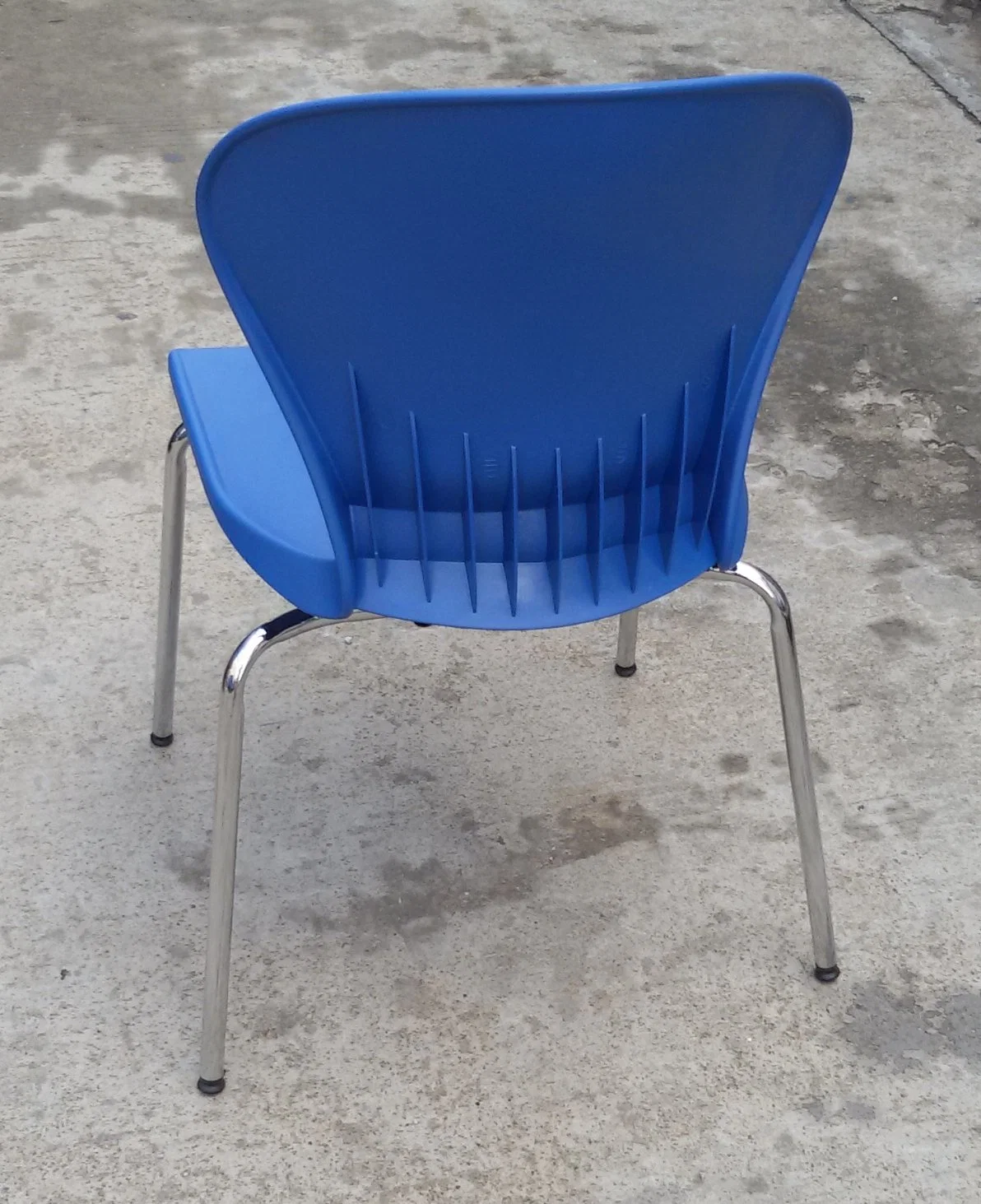 Hot Sale Public Seatings Press School Occasional Blue Metal Stackable Cheap Stacking Visitor Guest Seminar plastic Chair