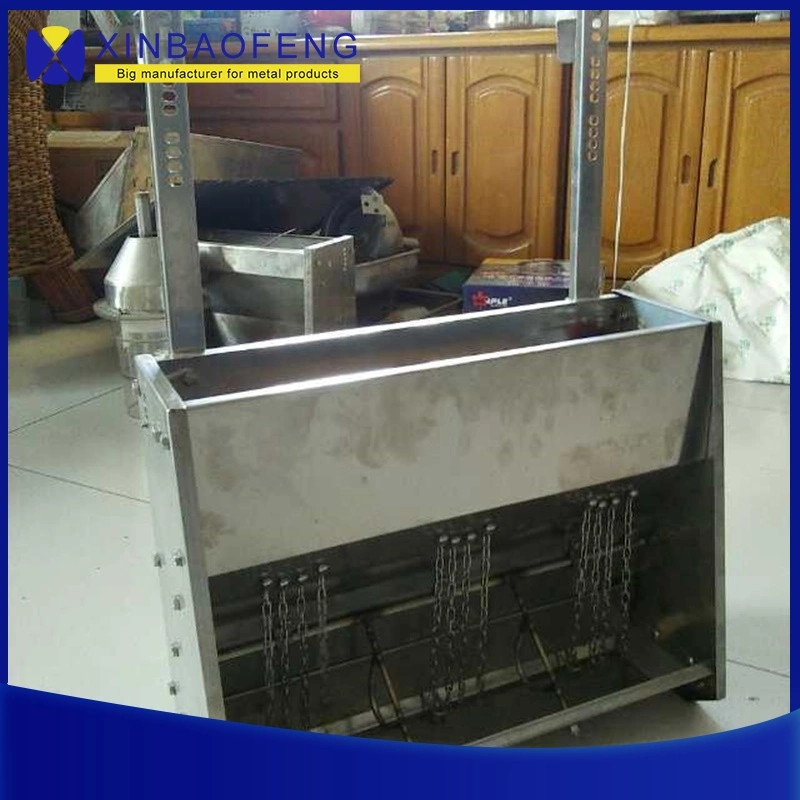 Double/ Single Side Automatic S. S 201 304 Pig Feeder Trough for Fattening Pig