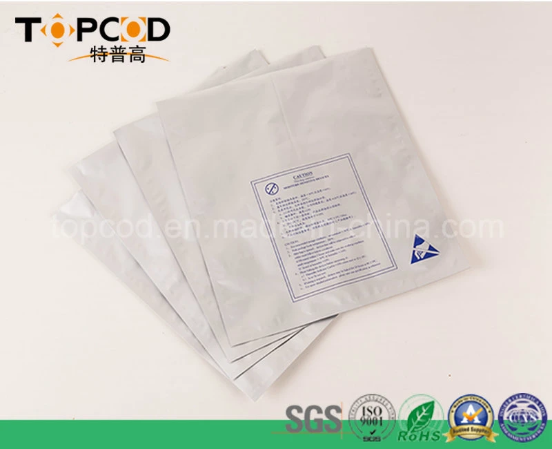 D'Aluminium de sacs de matériau de conditionnement Conditionnement Sous Vide avec fermeture à glissière Haut/Lock