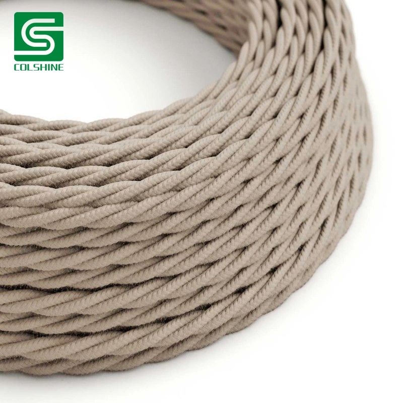 Cloth Covered PVC Wire Powerful Electric Cable