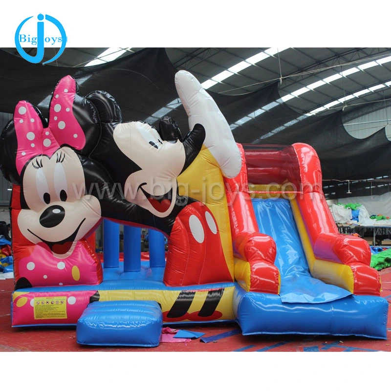 Mouse Micky Inflatable Bouncer House with Slide