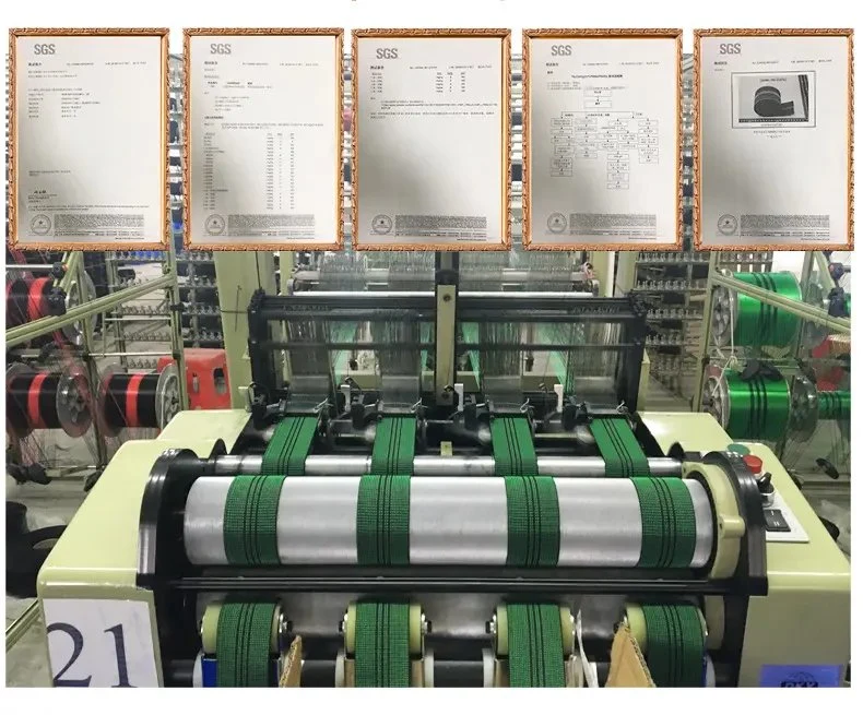 Comercio al por mayor del cinturón de 2 pulgadas de la fábrica de muebles de tapicería elástica correa correa para el sofá