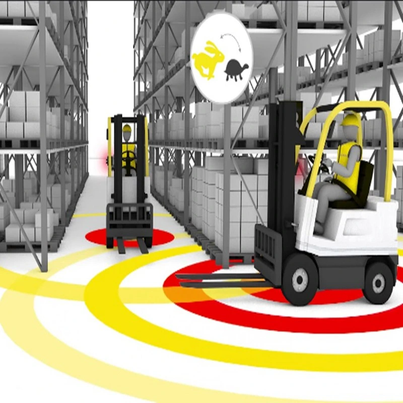 Sistema de Alerta de proximidad Maxtree sistema de Anti-colisión para la Seguridad del empleado