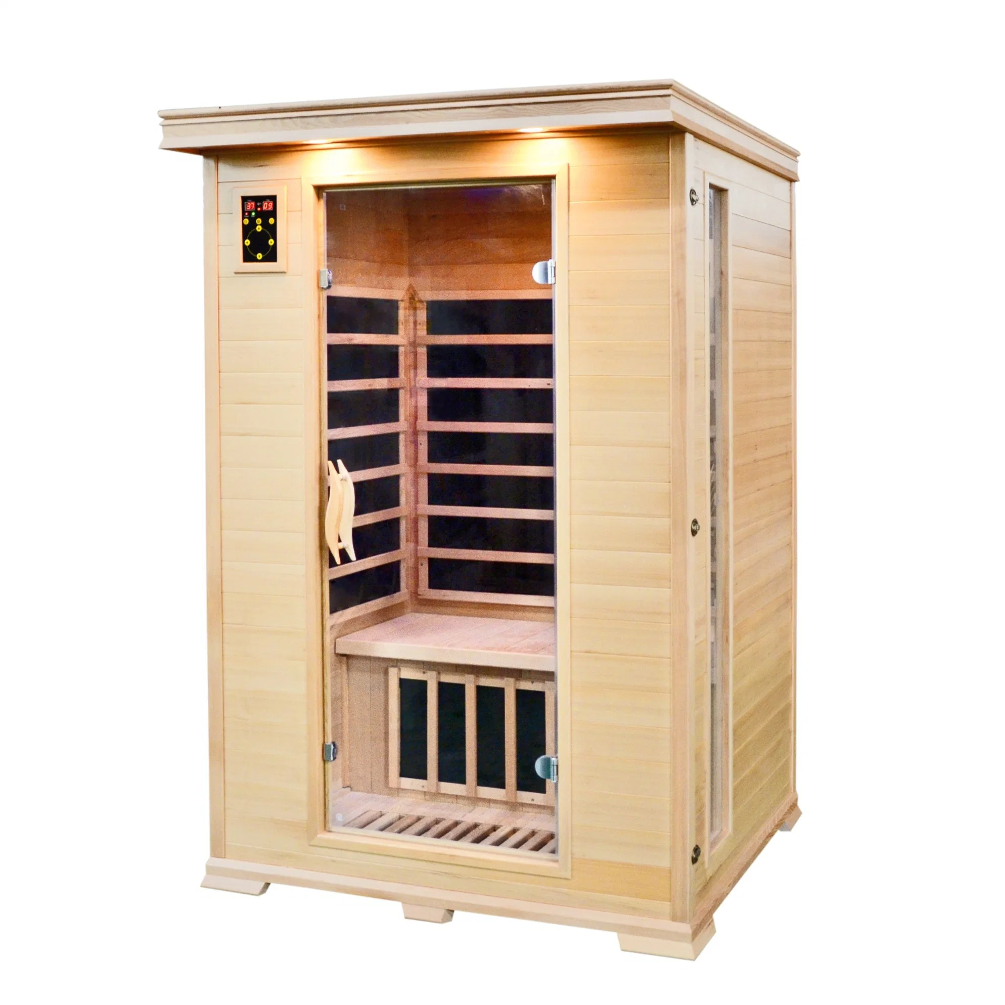 Home Sauna bajo carbono Emf lejos del calentador sauna de infrarrojos