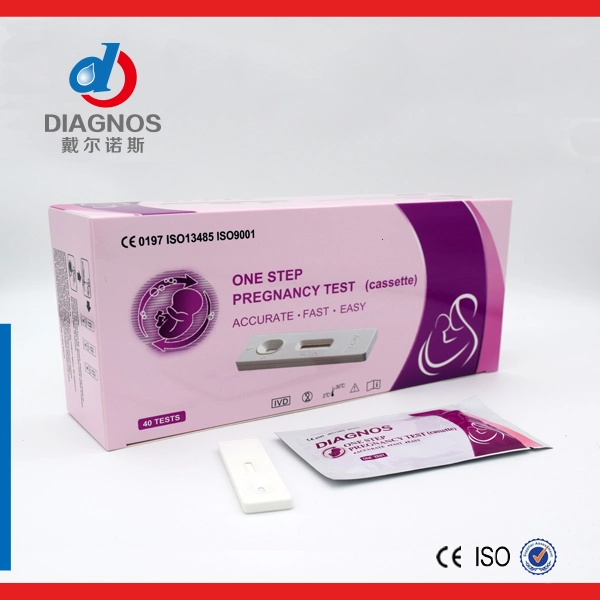 HCG-Schnelltest-Kassette für die Urinpregnancy für die Körperpflege