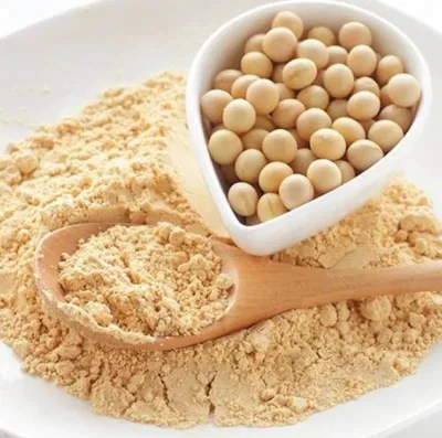 Proteína de soja isolada 100% proteína de soja pura de grau natural Pó isolado