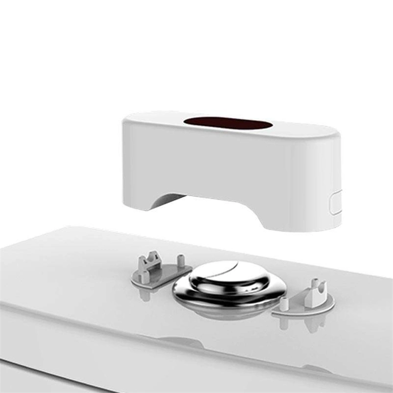 Manos libres Touchless automático Infrared Motion sensor inodoro Flush Assistant - Agua agua agua de repuesto inodoro enjuague automático inodoro sensor Fluxómetro
