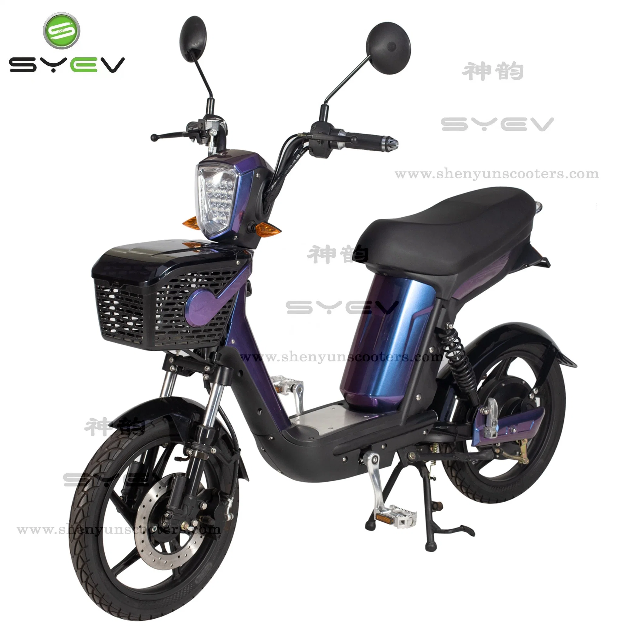Hot Sale CE/EEC/Coc Fashionable Padel Assist Electric Mobility Scooter with Disc Brake