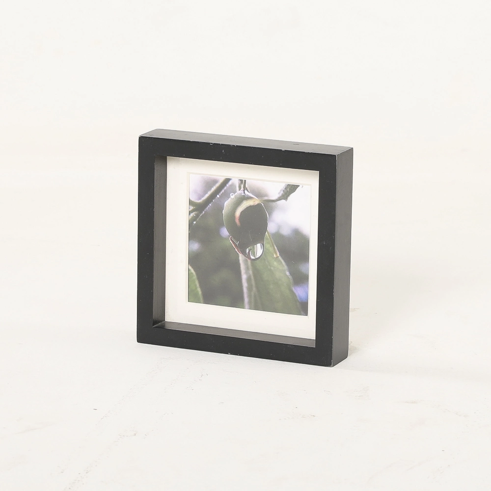 Solid Wood Photo Picture Frame Wooden Bamboo Photo Picture Frame with Acrylic