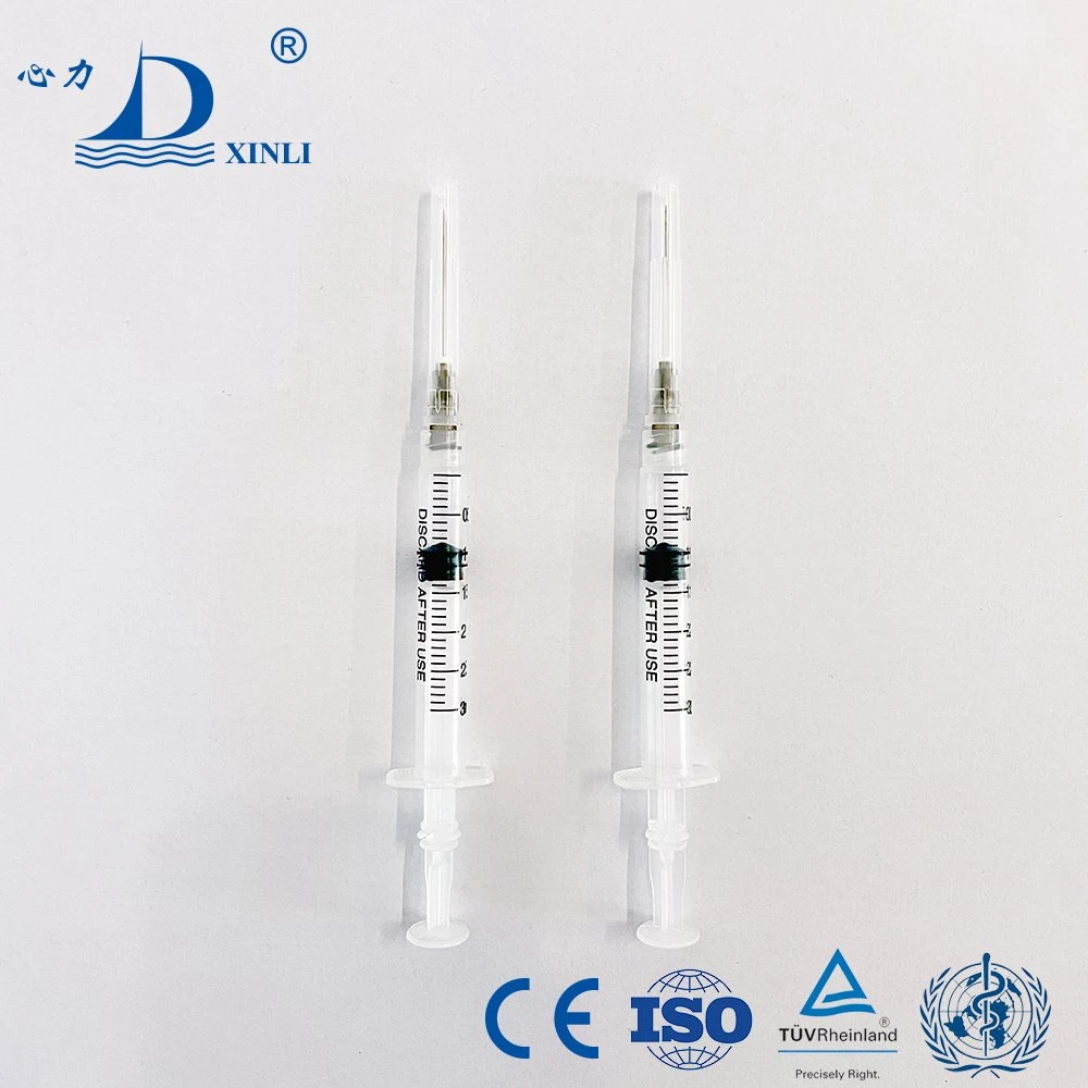 Wholesale Who Pqs & CE & ISO Approved Rup Ad Syringe 3 Parts Disposable Medical Sterile Injection Auto Disable Syringe Auto Destruct Syringe