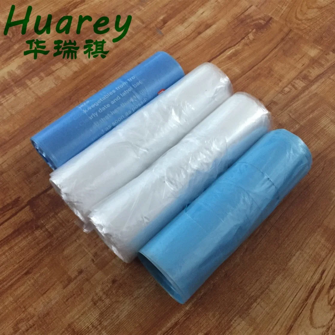 China Supply Fresh Food Vegetables Packaging Plastic Bag on Roll for Fridge Freezer Bag