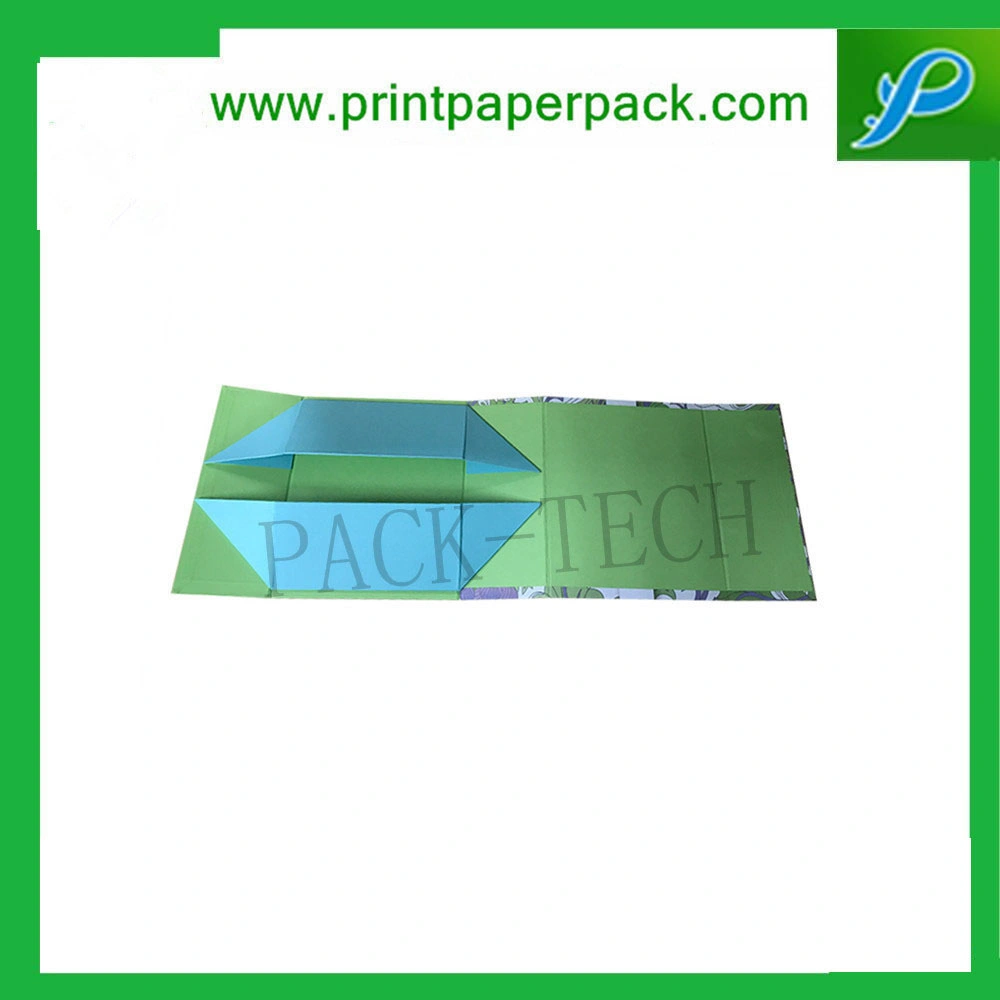 Custom Retail Product Packaging Collapsible Box Folding Rigid Box
