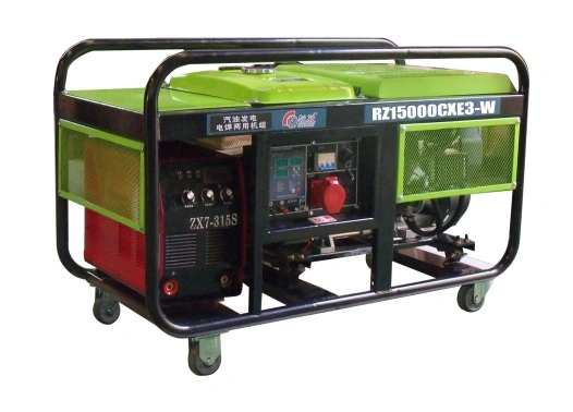 Raise 2.5kw -8kw 50~220A Gasoline Generator & Welding Machine