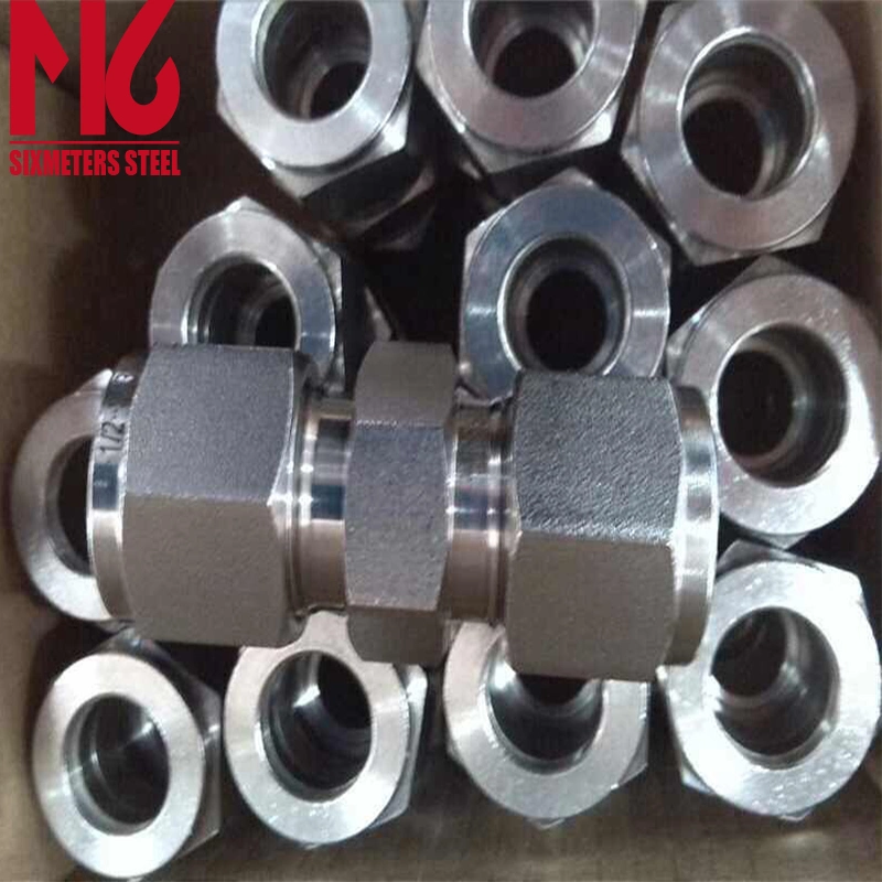 Stainless Steel Cold Heading Joint Threaded Joint Valve Connector Pipe Fitting