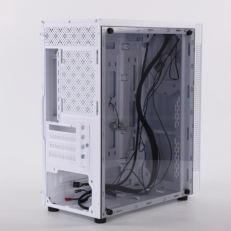 Hy-049W White ATM Computer Case Desktop PC Case