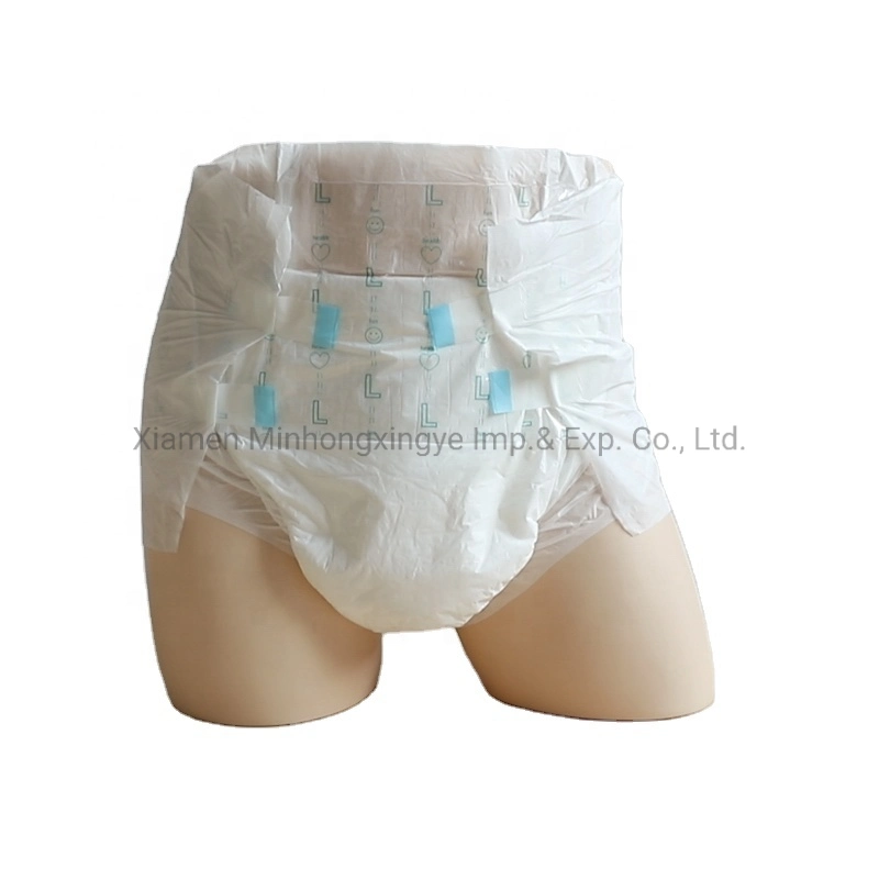 Plus-Size China Factory Price Disposable OEM Fluff Pulp Adult Diaper