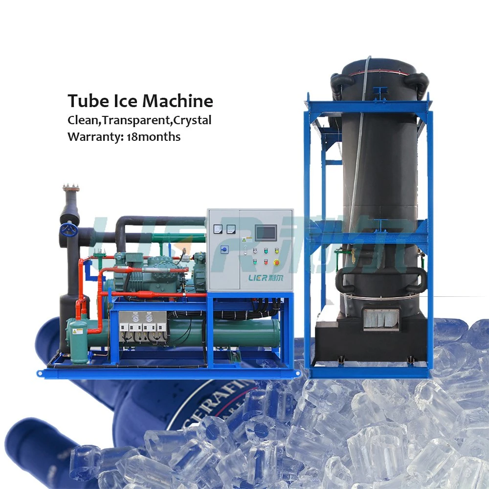 Cube Ice Machine fabricante Lier Tube Ice Systems Gourmet Ice