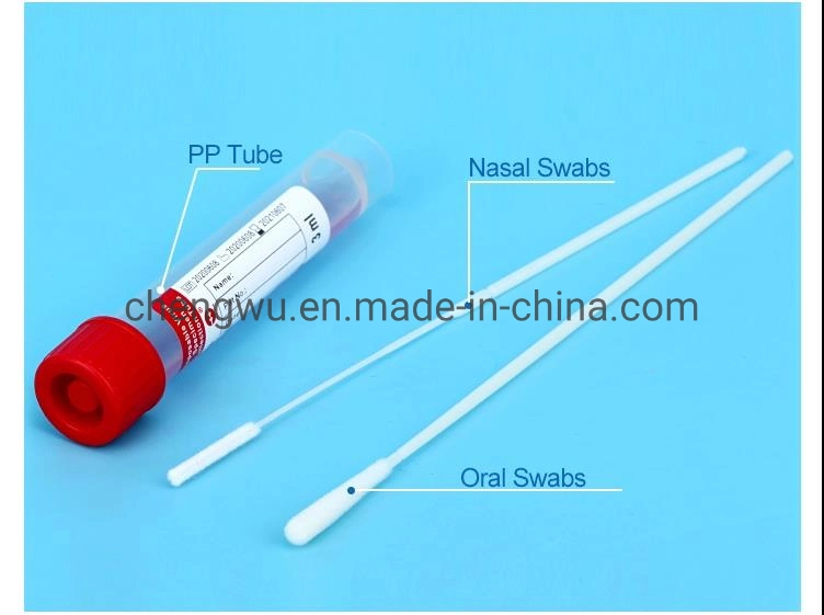 Virus Transport Medium Swab Test Kits with Oral Nasal Swab