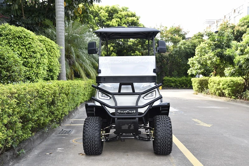 CE Certificated 2 Seater Electric Utility Vehicle with Cargo Box