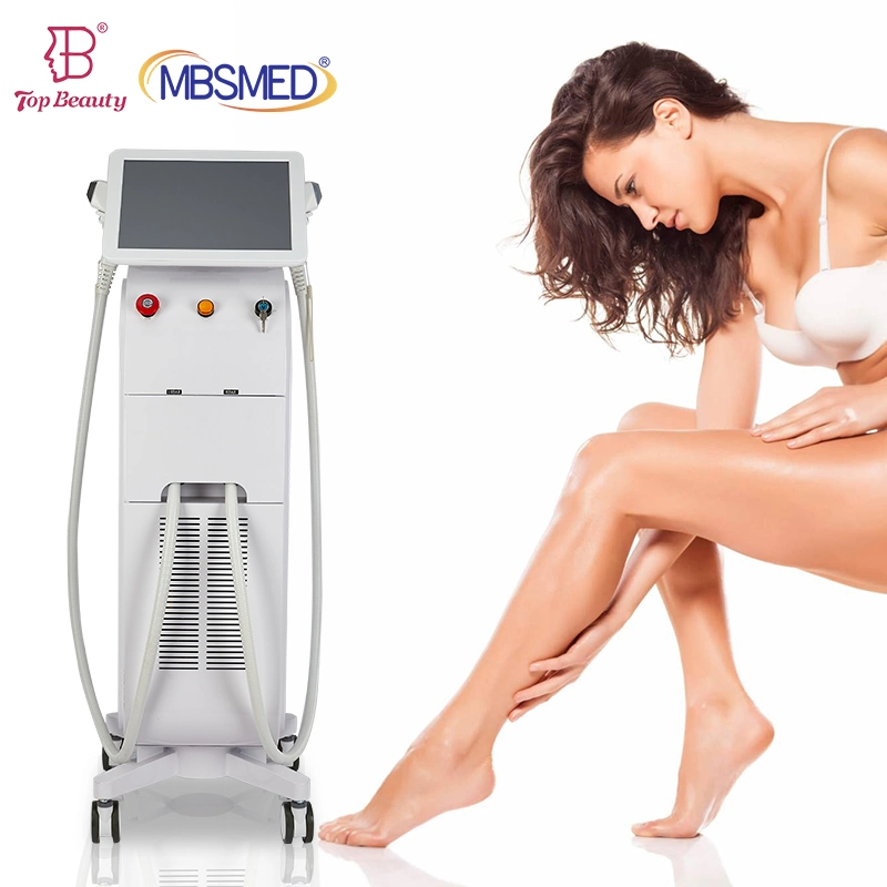 Laser Beauty Equipment Professional 532 10321064 Diode Laser Hair Removal Machine ND YAG Q Switched Tattoo Removal Laser