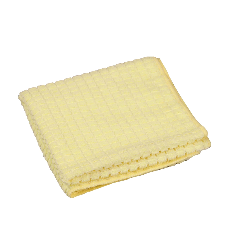 Chiffon de nettoyage de voiture en polyester microfibre