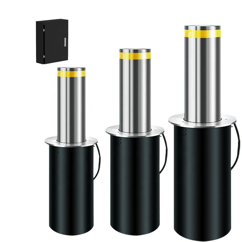 Traffic Anti-Terro Automatic Rsing Hydraulic Bollard Retractable Bollard Access Control Security System