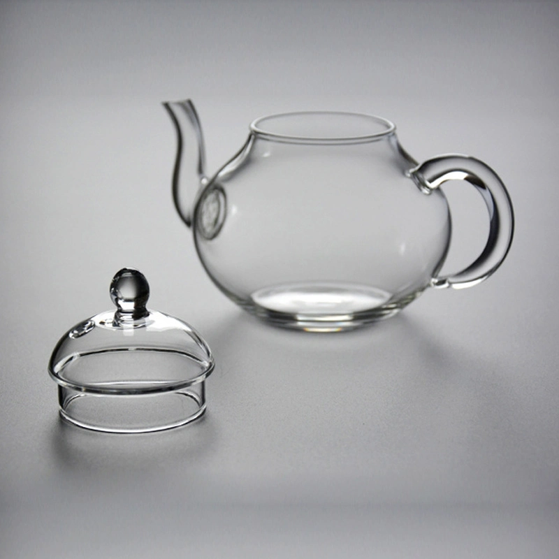 Best Heat-Resistant High Borosilicate Glass Tee Pot Glass Kettles for Flower Tea