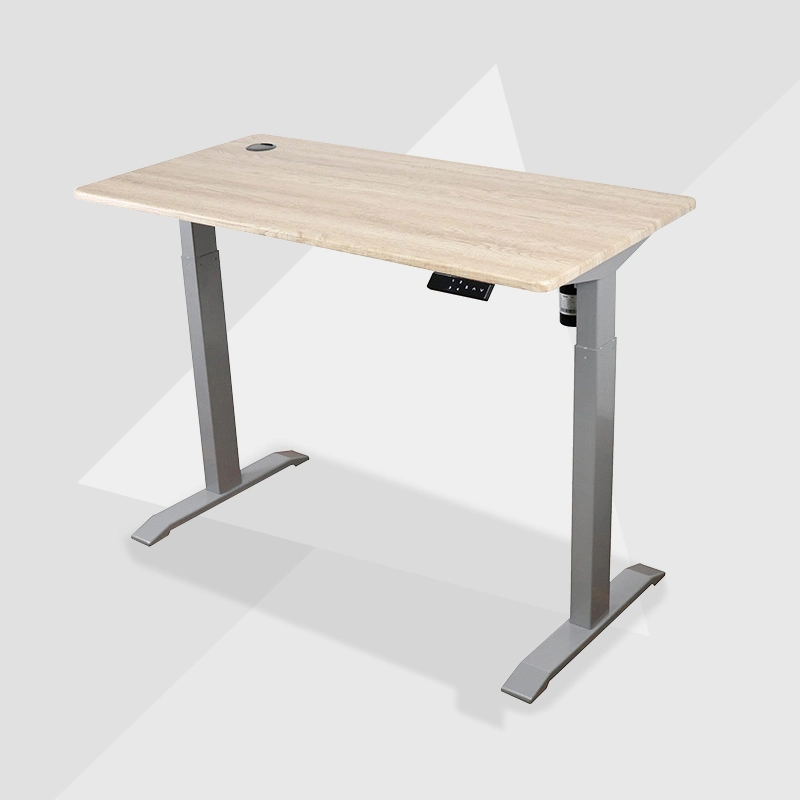 Modern Stand up Desk Adjustable Height Standing Desk Sit to Stand Desk Office Furniture Metal Standing Desk Frame for Home School