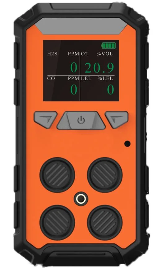 Ex-Proof Gas Monitor H2000 portátil 4 Detector de gas para ex O2 H2S Co