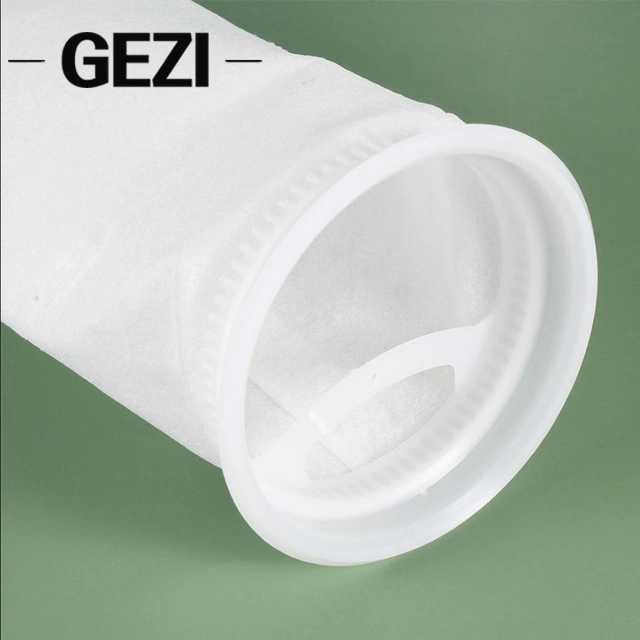 105*380 mm PP Liquid Filter Bag Aquarium Fish Tank Fecal Impurities Hair Sand Separation Water Filtration