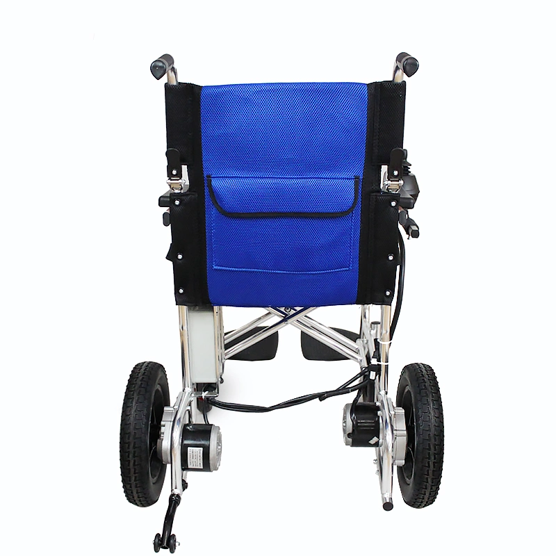 Power Wheel Chair Walker Aluminum Electronic Wheel Chair Lightweight Folding Electric Wheelchairs for The Disabled