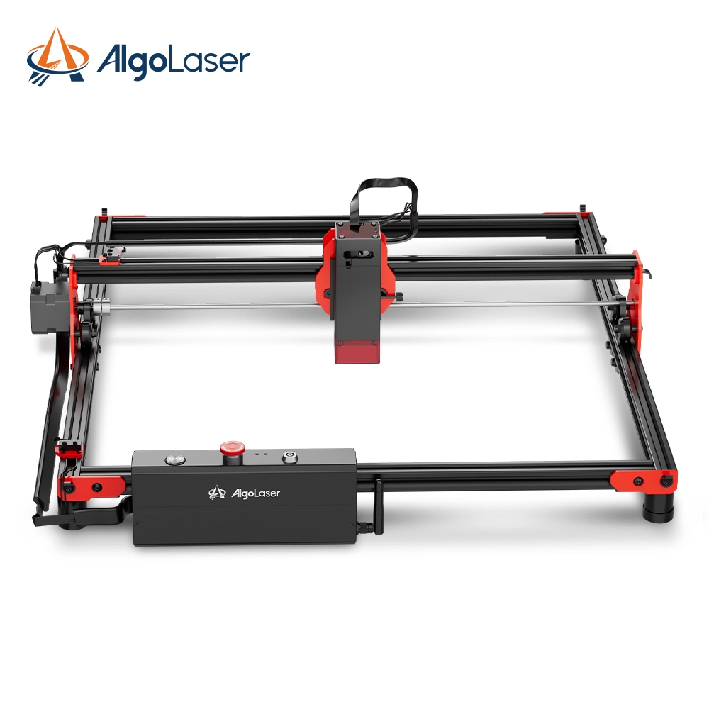 Algolaser DIY Kit Laser Cutter and Laser Engraver for Wood, Black Acrylic, Metal.