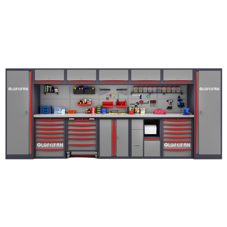 Preço por grosso armário de oficina garagem Workbench funções completas