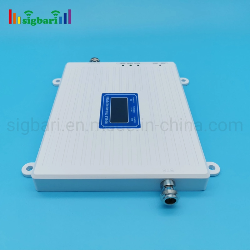 2020 Newest Tri Band B3/B1/B7 Mobile Signal Booster 1800 2100 2600 2g 3G 4G Lte Indoor Signal Booster for Cellular Networks